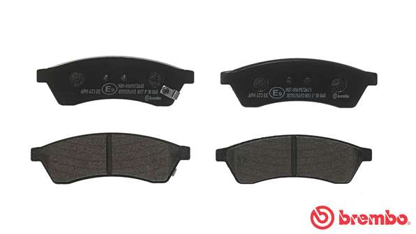 A.B.S. P 10 060 BREMBO Bremsbelagsatz, Scheibenbremse